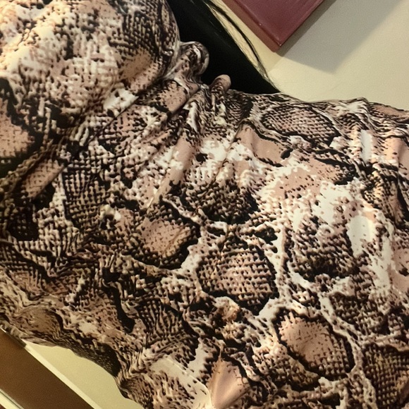 Snake print dress - Picture 4 of 4